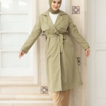 Trench-Coat Light Green