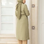 Trench-Coat Light Green