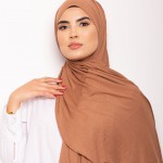 Foulard Coton Caramel Latte