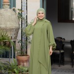 Abaya Yakine Verte