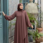 Abaya Yakine Marron