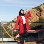 Ensemble Blazer Rouge