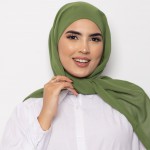 Foulard Chiffon Bonnet Intégré Rosemary