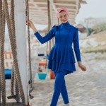 Burkini Ballerina Bleu Roi