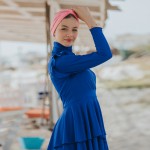 Burkini Ballerina Bleu Roi