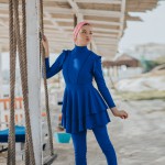 Burkini Ballerina Bleu Roi