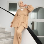 Ensemble CRISS-CROSS Beige