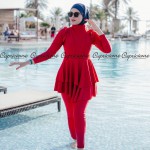 Burkini Ballerina Rouge