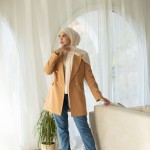 Blazer Beige Foncé.