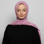 Foulard coton viscose - BLUSH