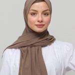 Foulard chiffon BISTRE