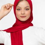 Foulard Coton ROUGE