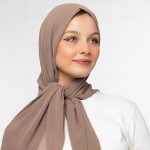 Foulard Chiffon TAUPE