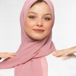 Foulard Chiffon Pink