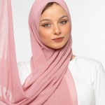 Foulard Chiffon Pink