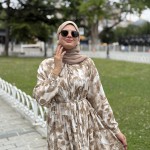 Robe ZEINA Beige