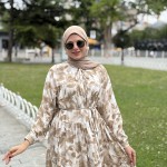 Robe ZEINA Beige