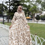 Robe ZEINA Beige