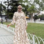 Robe ZEINA Beige