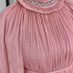 Robe Soirée MIRA Rose Foncée