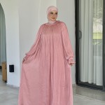Robe Soirée MIRA Rose Foncée