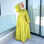 Robe Pensée Vert Kiwi