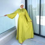 Robe Pensée Vert Kiwi