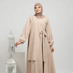 Abaya RATEEL Beige.