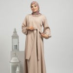 Abaya RATEEL Beige.