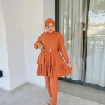 Burkini RUBY Orangé ( 3 Pieces )