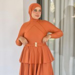 Burkini RUBY Orangé ( 3 Pieces )