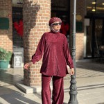 Ensemble Victoiara Rouge Bordeaux