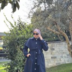 Manteau Sevda Bleu Nuit