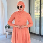 Burkini SILVY Corail ( 3 Pièces )