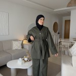 Ensemble Riva Vert Militaire