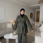 Ensemble Riva Vert Militaire