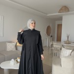 Abaya Sahar Noir