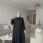 Abaya Sahar Noir