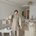 Ensemble Trois Piéces Grège