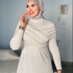 Robe Croisée Blanc Sale