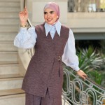 Ensemble Trois Piéces Burgundy