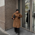 Manteau Sevda Chocolat