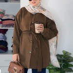 Manteau Elif Chocolat