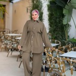 Ensemble Eveline Vert Olive