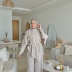 Ensemble Papillon Beige